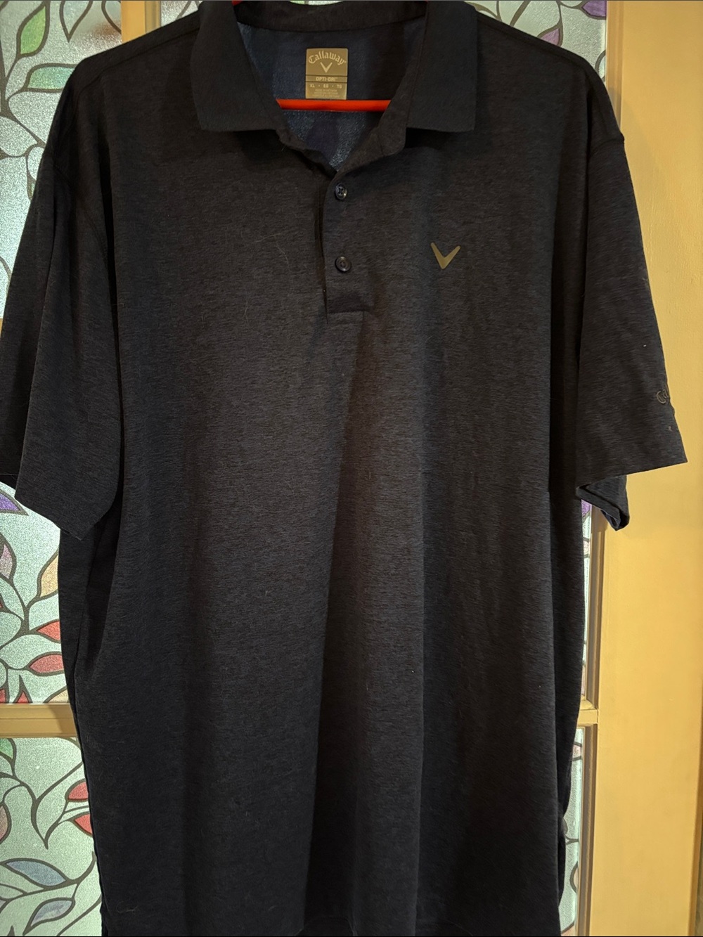 Callaway Men's Dark Heather Black Polo